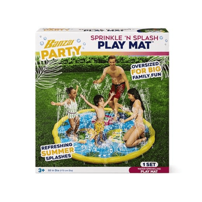 Aldi-Banzai sprinkle 'n splash or twist 'n turn