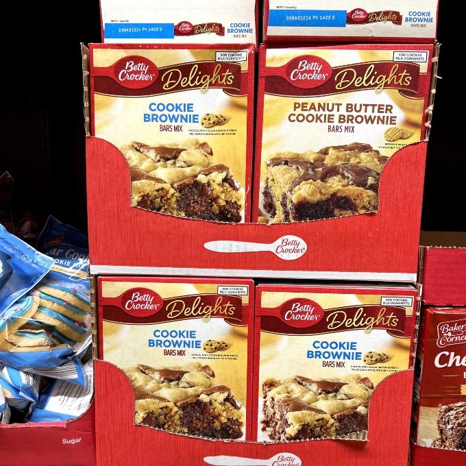 betty crocker cookie brownie bar mix aldi