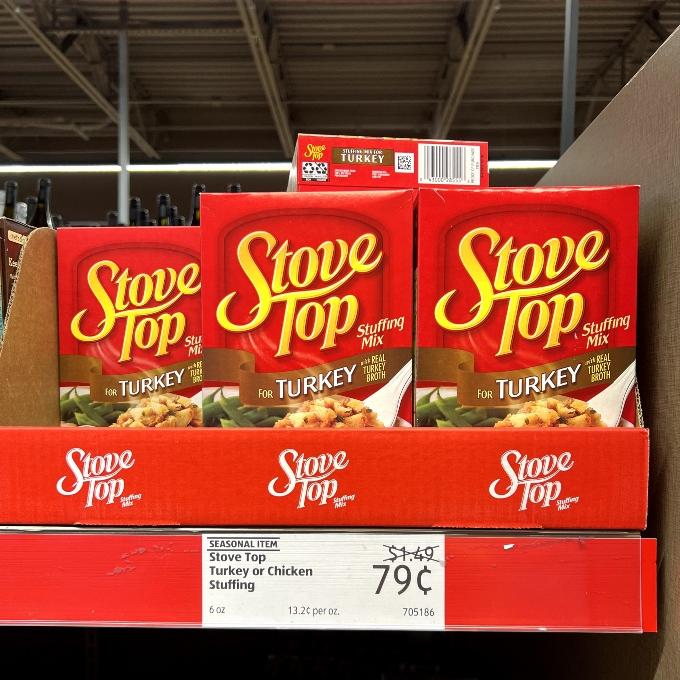 Stove top turkey stuffing aldi