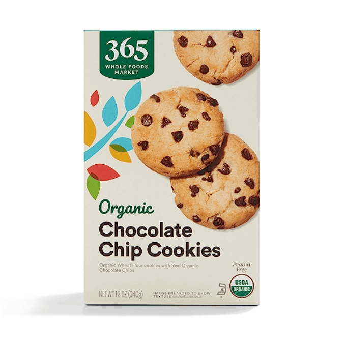 Whole Foods organic chocholate chip cookies