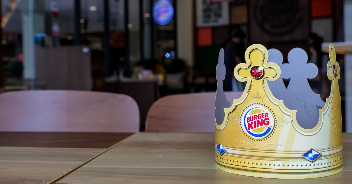Burger King paper crown