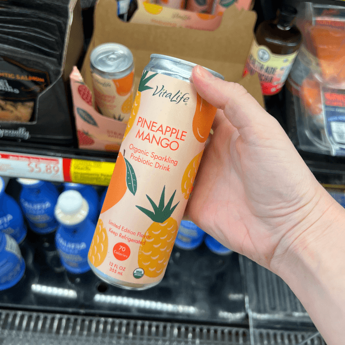 Aldi-Vitalife Organic Sparkling Probiotic Drink