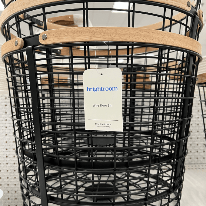 Target-Brightroom wire floor bin