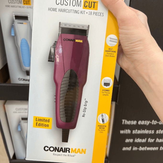 Walmart-ConairMan custom cut home haircutting kit
