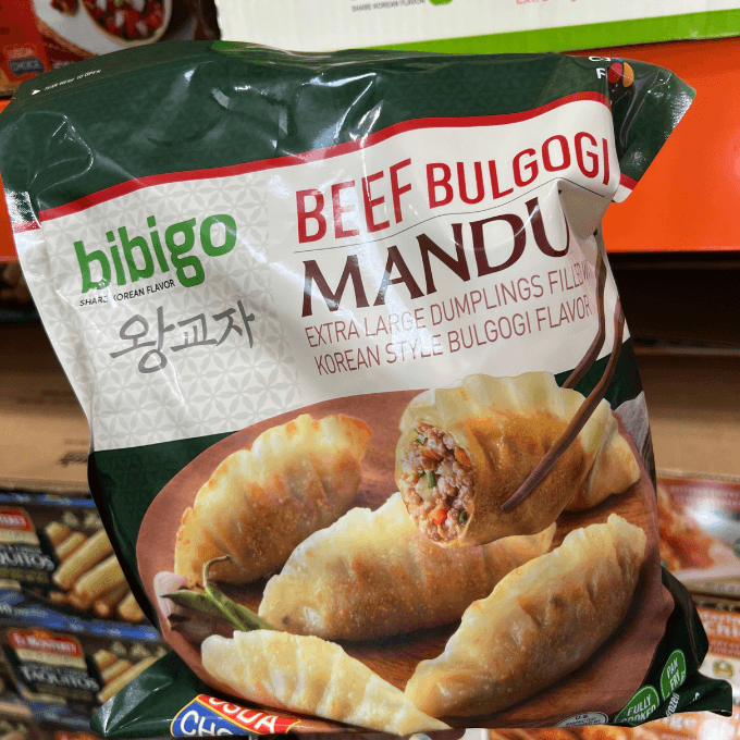 Costco Bibigo beef bulgogi mandu dumplings
