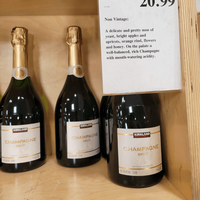 Non-Vintage Kirkland Signature Champagne Brut