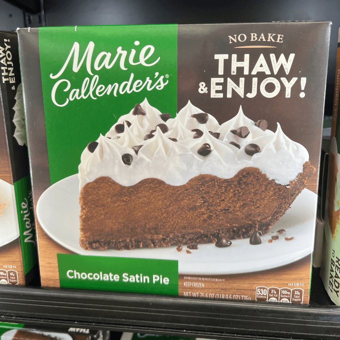 Marie Callender’s Chocolate Pie