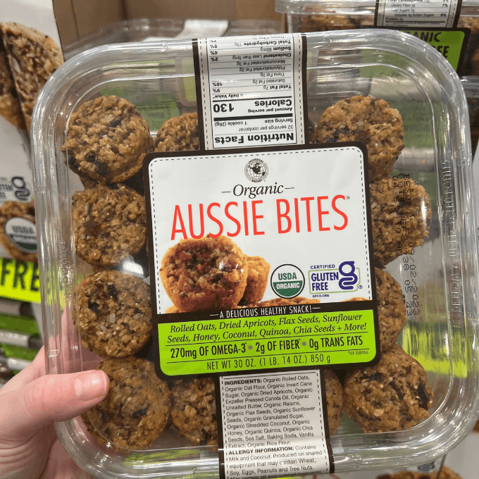 Costco Organic Aussie bites