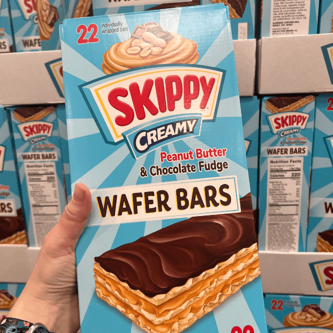 Costco-Skippy Creamy Wafer Bars