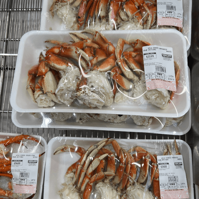 wild-cooked dungeness crab