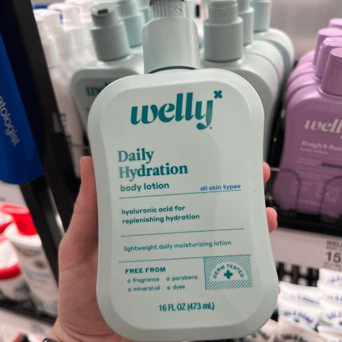 welly daily hydration body lotion