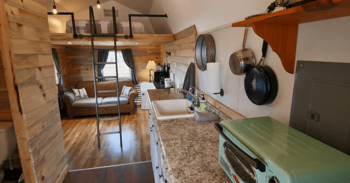 tiny house farm stay