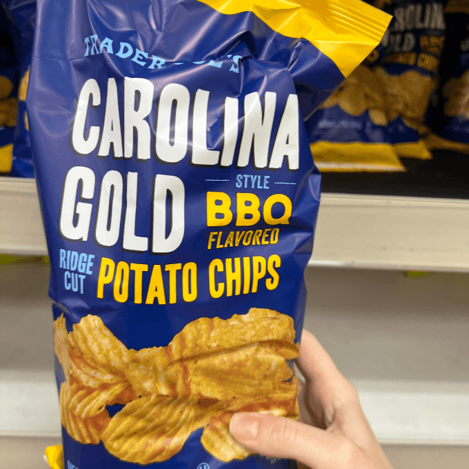 carolina gold style bbq potato chips