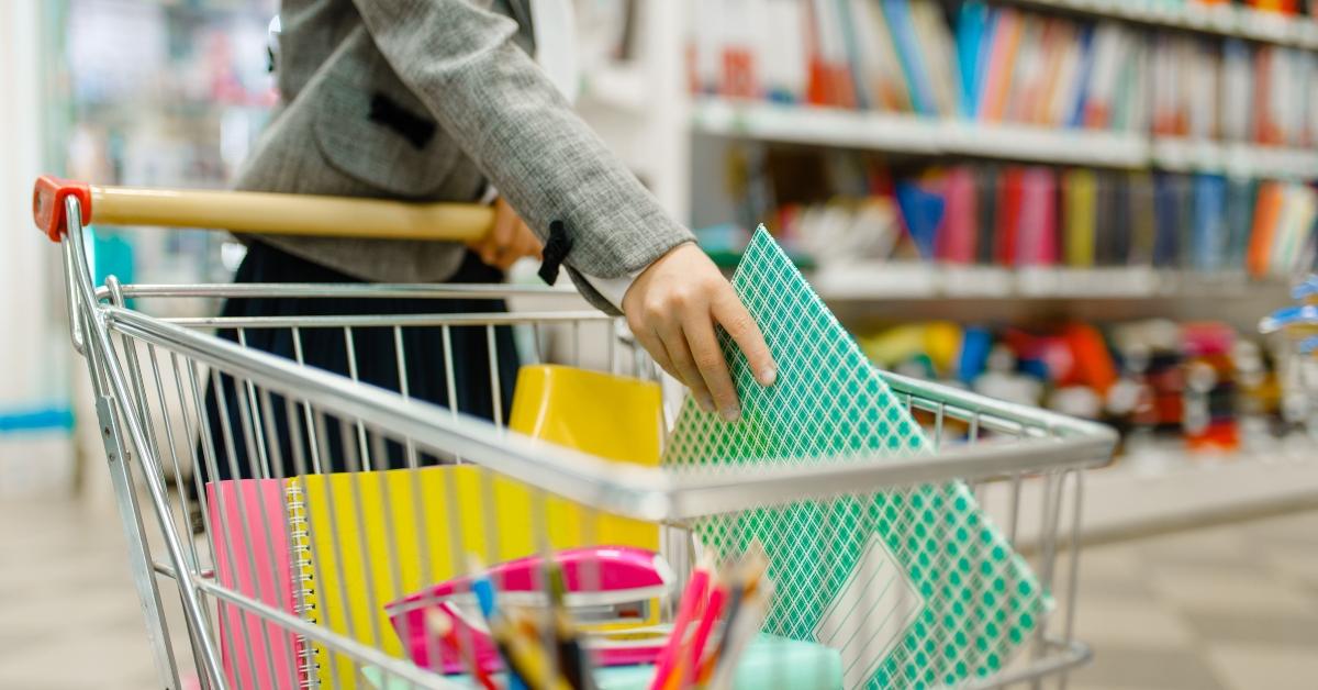 Person shopping alone