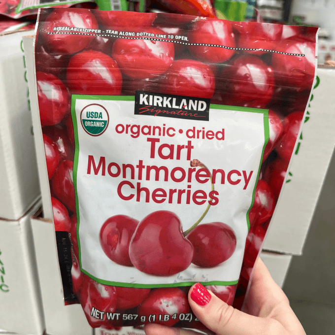 organic dried tart montmorency cherries