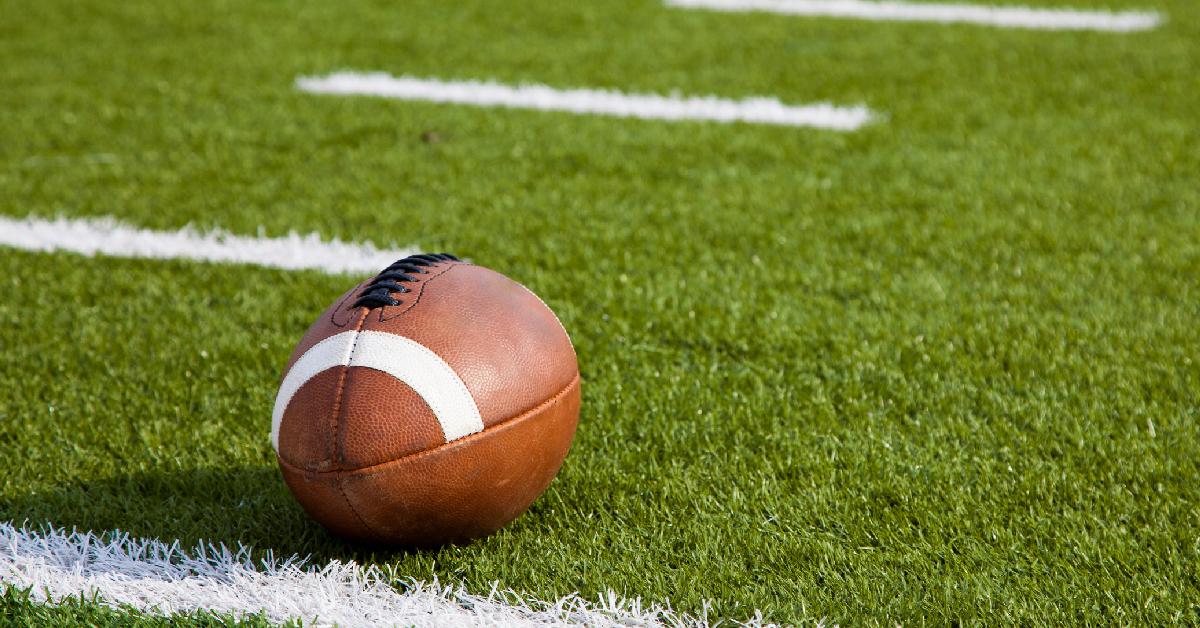 american football on field
