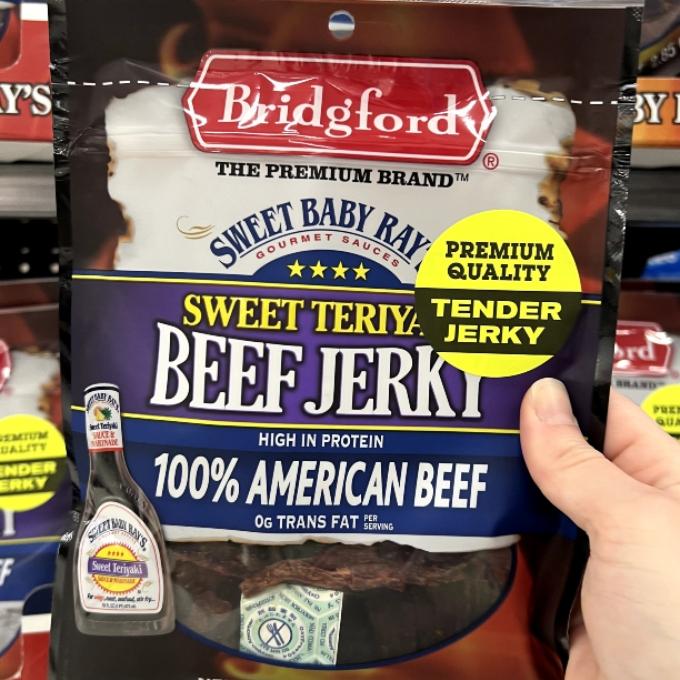 bridgford sweet baby ray’s beef jerky