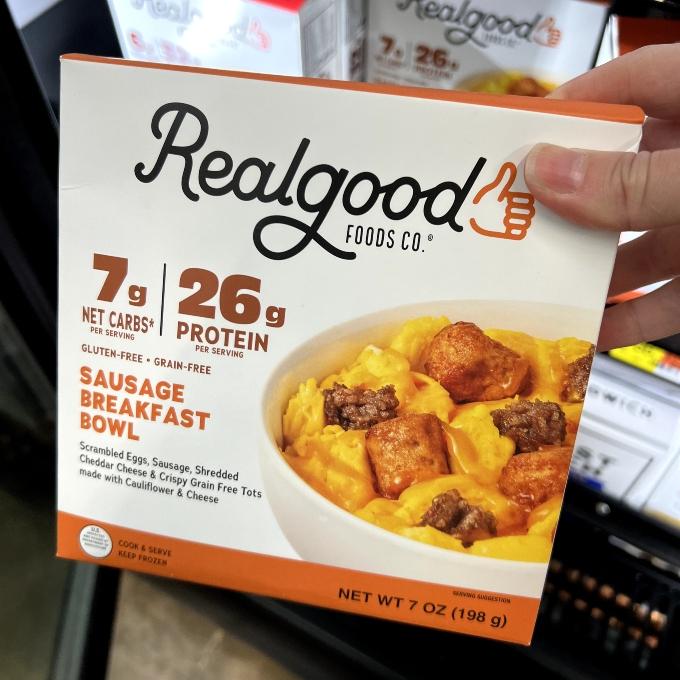 real good foods co. sausage breakfast bowl