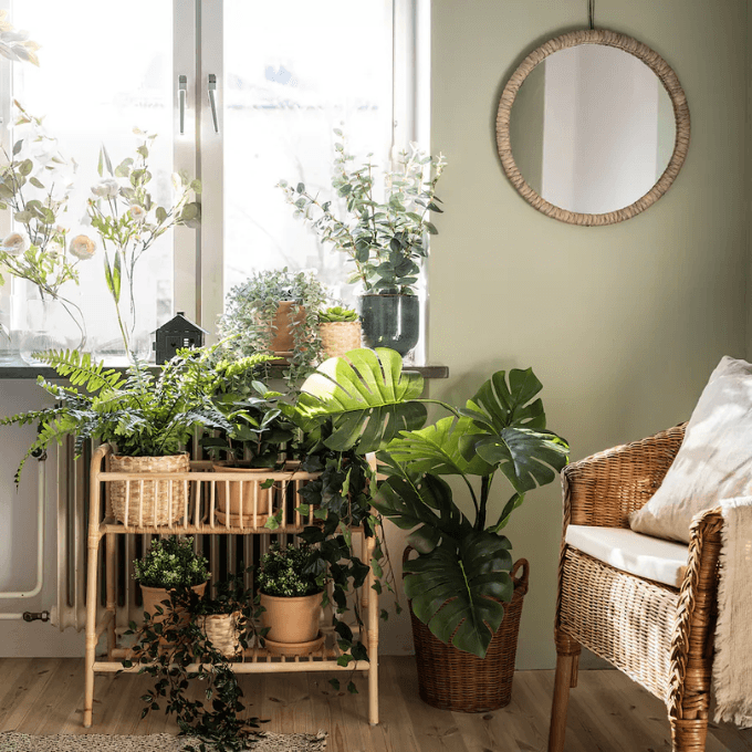 ikea-fejka artificial potted plant