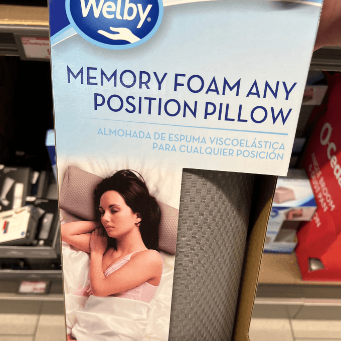 memory foam any position pillow