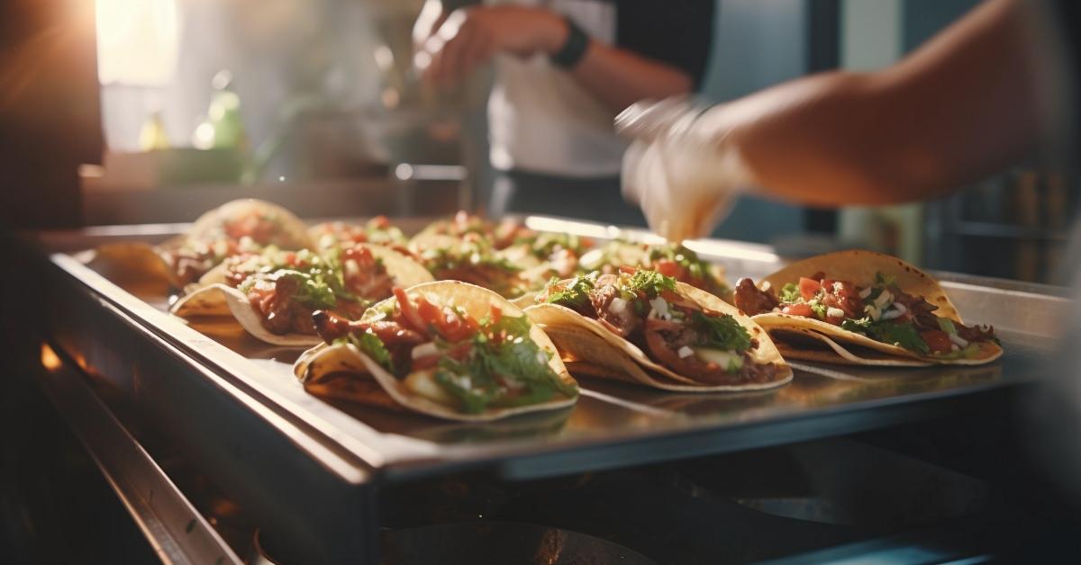 chef preparing food in restaurant