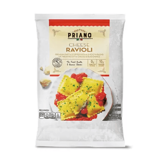priano cheese ravioli