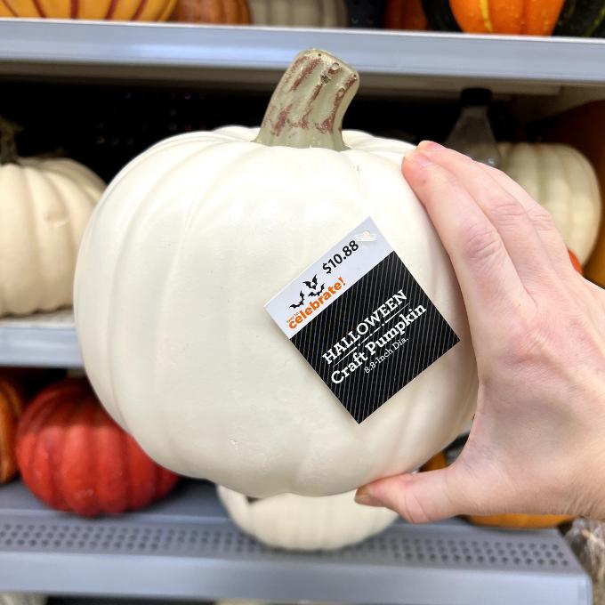 9-inch halloween craft pumpkin