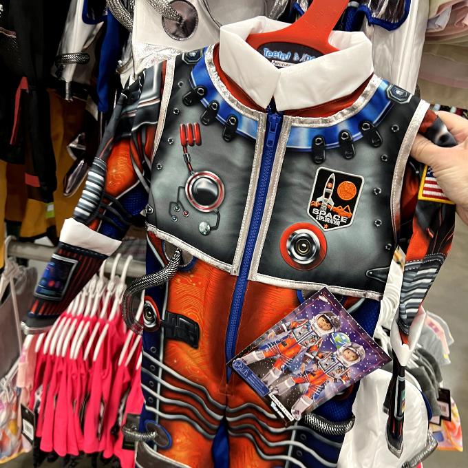 adventure factory astronaut child costume