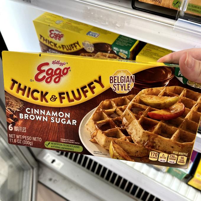 brown sugar belgian-style waffles