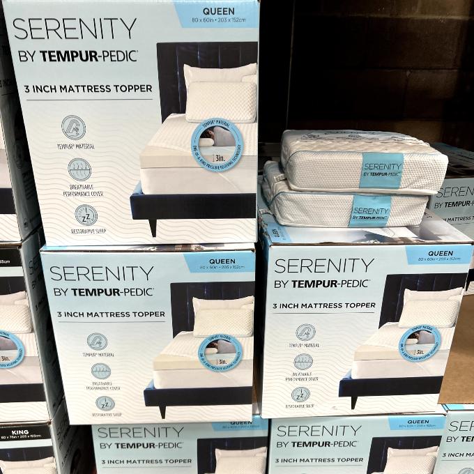 serenity by tempur-pedic mattress topper