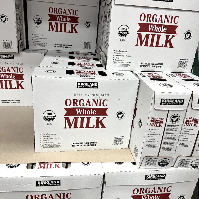 organic whole milk