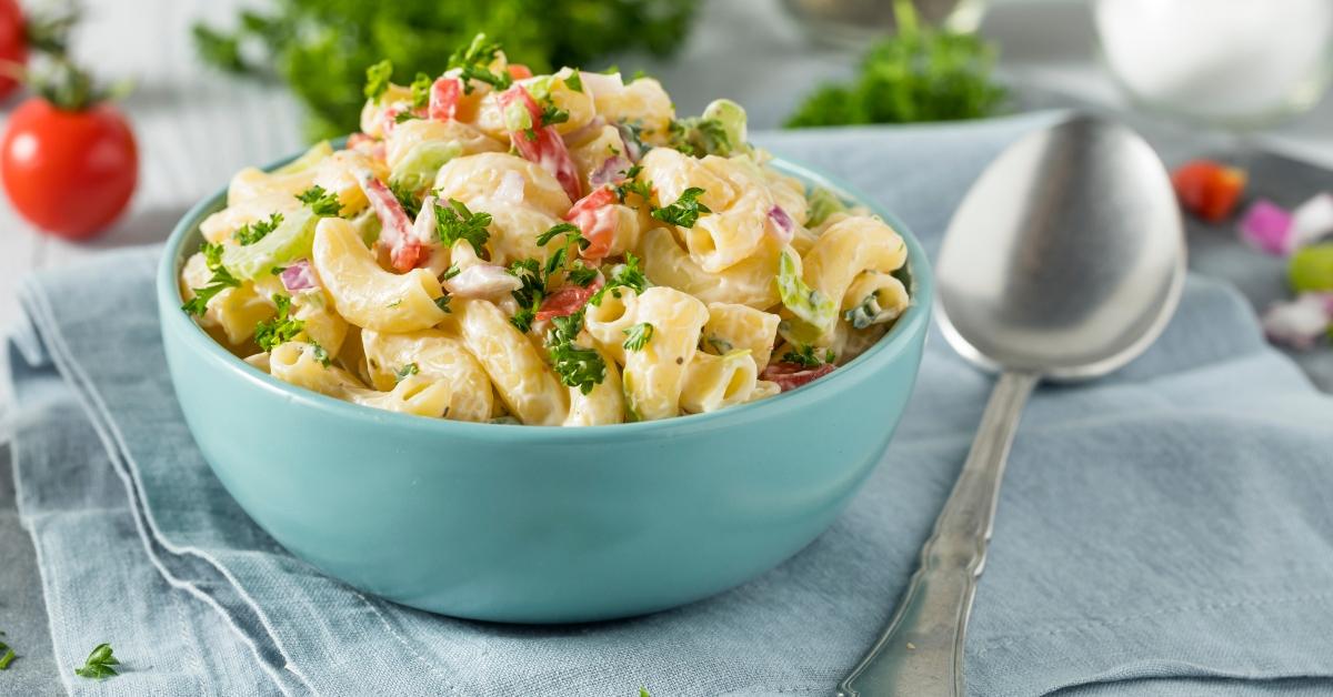 yummy homeade macaroni salad