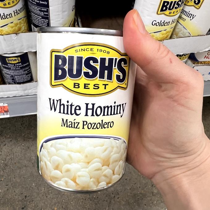bushs best white hominy