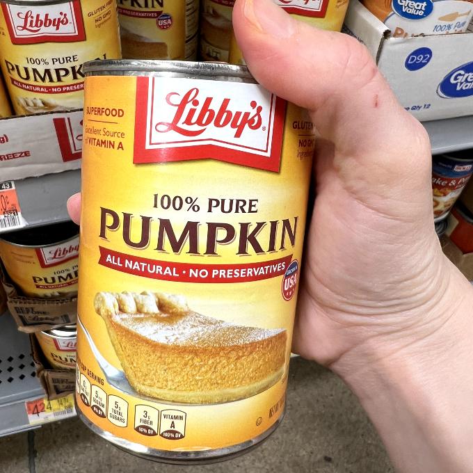 libby’s 100% pure pumpkin