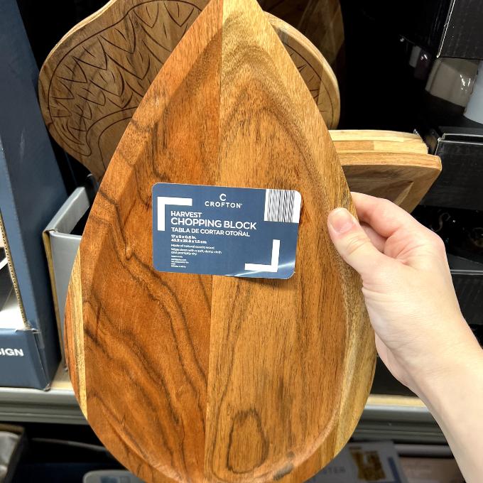 harvest chopping block