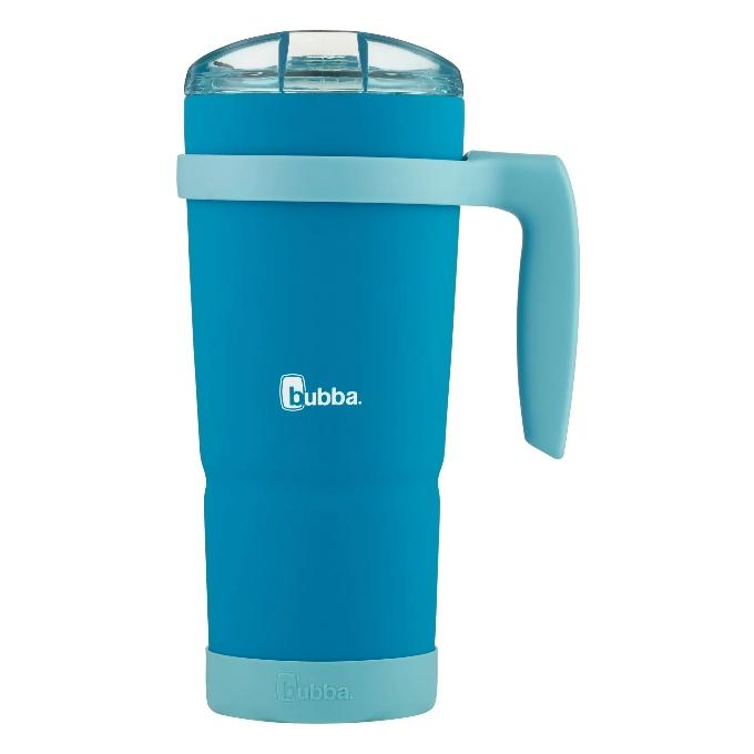 bubba Envy S Stainless Steel Tumbler Straw Teal, Lid Blue , Cup Teal, 24 Fl  Oz