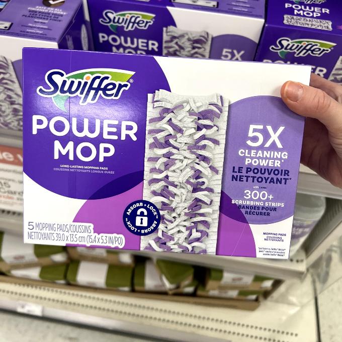 swiffer power mop pads