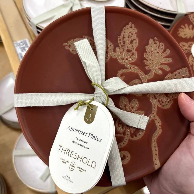 threshold 4-piece appetizer plates