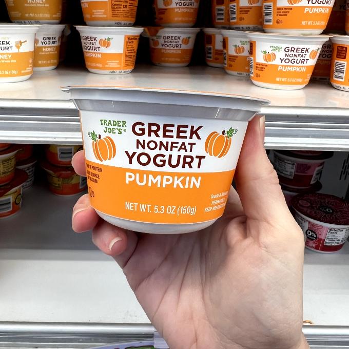 greek nonfat yogurt pumpkin flavor