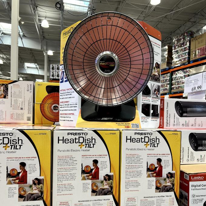 Presto HeatDish Plus Tilt Parabolic Heater