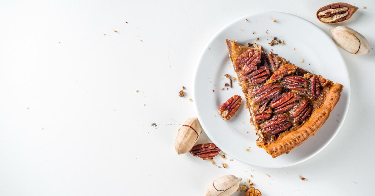 homemade autumn pecan pie
