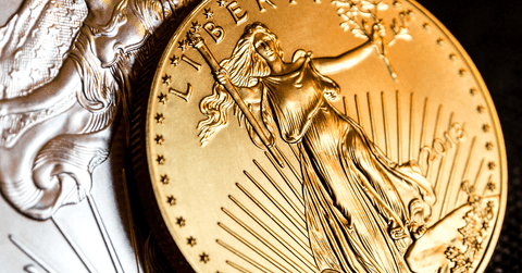 gold and silver coins