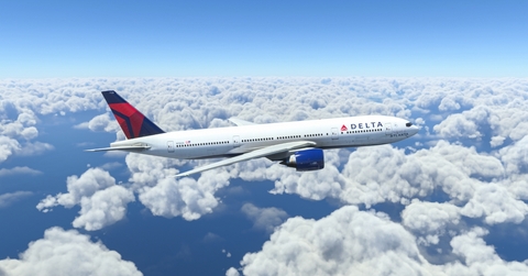 Delta Air Lines flight