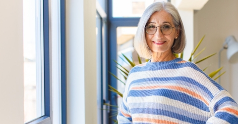 Smiling senior woman