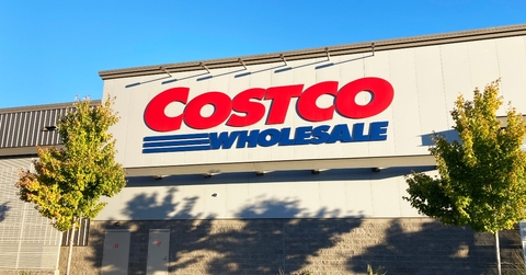 costco wholesale sign 