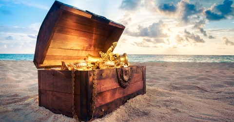 A treasure chest
