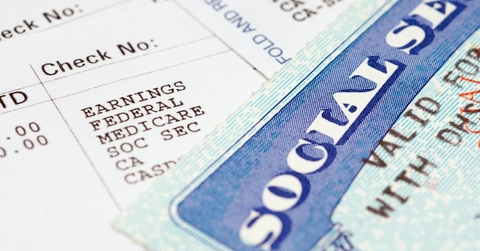 social security cards with statements