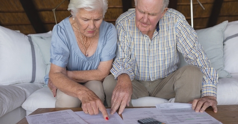 medical bills in living room
