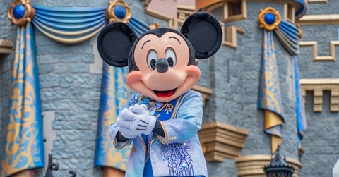 mickey mouse character at disney kingdom