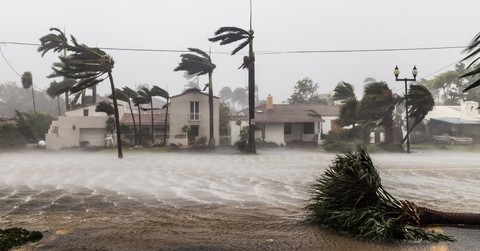 las olas blvd in hurricane irma